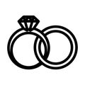 Wedding Rings Icon