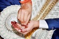 Wedding Ritual in India Royalty Free Stock Photo
