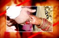 Wedding Ritual in India Royalty Free Stock Photo