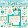 Wedding`s Day scrapbook elements