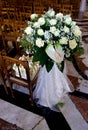 Wedding's floral decorations