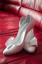 Wedding sandals Royalty Free Stock Photo