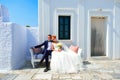 Wedding on Santorini