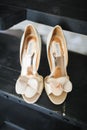 Wedding Shoes Royalty Free Stock Photo