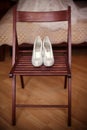 Wedding shoose Royalty Free Stock Photo