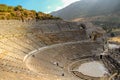 Wedding shooting in greek amphitheater Ephesus