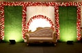 wedding stage decoration Royalty Free Stock Photo