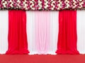 Wedding stage decoration Royalty Free Stock Photo