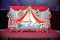 Wedding stage events in Pakistan Asia elegant and fancy furniture, wedding setup and decoration