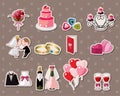 Wedding stickers