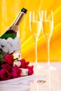 Wedding still life Royalty Free Stock Photo