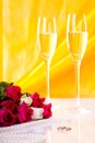 Wedding still life Royalty Free Stock Photo