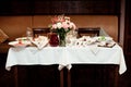 Wedding table Royalty Free Stock Photo