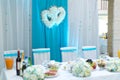 Wedding table Royalty Free Stock Photo