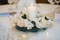 wedding table decoration ceremony flowers