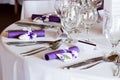 Wedding table Royalty Free Stock Photo