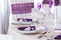 Wedding table Royalty Free Stock Photo