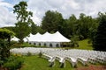 Wedding tent Royalty Free Stock Photo