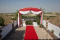 Wedding tent Royalty Free Stock Photo