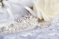 Wedding tiara (diadem) and bridal accessories