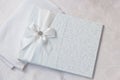 Wedding wish book Royalty Free Stock Photo
