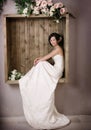 Wedding woman portrait