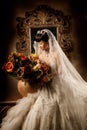 Wedding woman portrait
