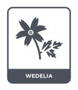 wedelia icon in trendy design style. wedelia icon isolated on white background. wedelia vector icon simple and modern flat symbol