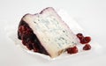 Wedge of Aged Cheese with Dried Berries