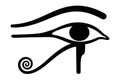 Wedjat. Eye of Horus. Ancient Egyptian symbol