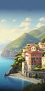 Wee Rennell - Italian Riviera Illustrations