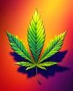 Weed leaf