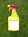 Weedkiller spray bottle Royalty Free Stock Photo