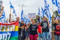 Week 21 of anti-government protest in Haifa