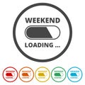 Weekend Coming - Design Concept, weekend loading