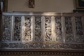 Entrance hall staircase balustrade of Loppem Castle Bruges