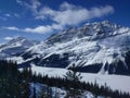 Roaming around Banff, Alberta, Calgary in winter Royalty Free Stock Photo