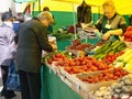 The weekend market at Izmaylovsky square in Moscow