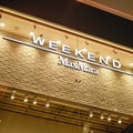 Weekend Maxmara store, logo shop - Moscow, Russia, December 17, 2020