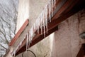 Weekend spring icicles