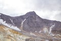 Weekend travel, View of mountain at owakudani Hakone, Japan Royalty Free Stock Photo