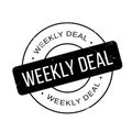 Weekly Deal rubber stamp