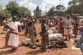 Weekly market of Fasha, Konso region, Ethiopia