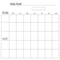 Weekly planner perfect for Good notes, Notability, Noteshelf etc.Goal list, to do list.Set of stationery digital prints Royalty Free Stock Photo