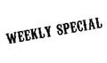 Weekly Special rubber stamp