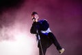 The Weeknd Rhythm and blues music band perform in concert at FIB Festival