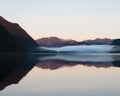 Sunset over Alouette Lake