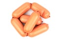 Weenie - the small wiener sausage Royalty Free Stock Photo