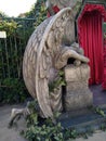 Weeping Angel statue in Universal Studios Osaka Japan Royalty Free Stock Photo