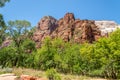 Weeping Rock in the Zion N.P.